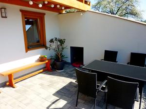 Patio nebo venkovní prostory v ubytování Apartman Aradise