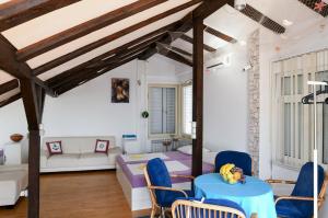 Posezení v ubytování Apartments Bazilika