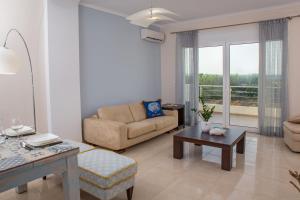 Posezení v ubytování Geas House Thalassa