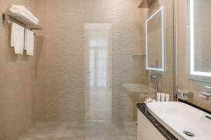 Koupelna v ubytování LETO Boutique Hotel Zugdidi