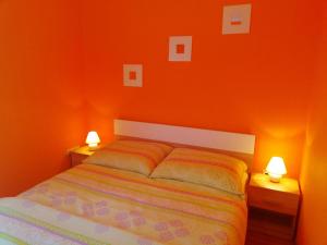 Posteľ alebo postele v izbe v ubytovaní Balaton Beach Apartman + 37 fotografií