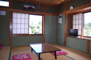 En TV eller et underholdningssystem på Minshuku Iwaki