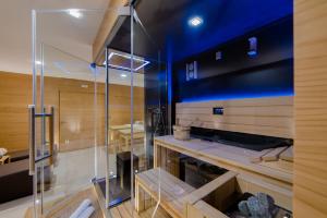 Ванная комната в Cumeja Beach Club & Hotel