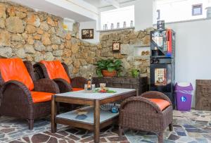 Posezení v ubytování Molnar Resort Apartment Sergej