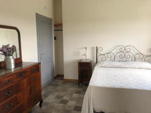 Katil atau katil-katil dalam bilik di Casa Agricola Scorziello