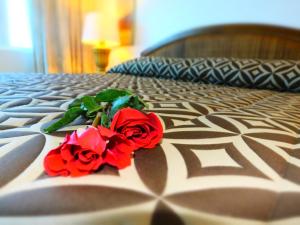 Postel nebo postele na pokoji v ubytování Napolitano Hotel