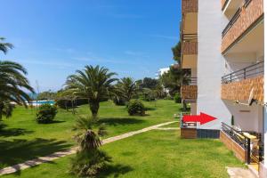 Vonkajšia záhrada v ubytovaní Apartamento HORIZON PARADISE - Primera linea de playa