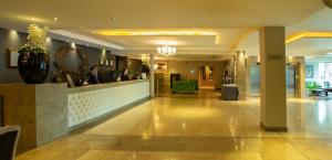 Lobbyn eller receptionsområdet på Hotel Kilkenny