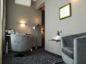 Posezení v ubytování Top Hotel Krämer