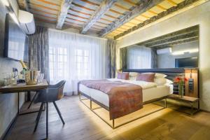 Letto o letti in una camera di Hotel Waldstein