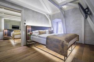 Letto o letti in una camera di Hotel Waldstein