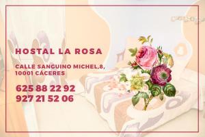 Fotografia z galérie ubytovania Hostal La Rosa v destinácii Cáceres