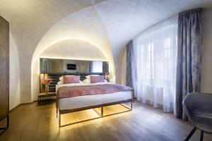 Letto o letti in una camera di Hotel Waldstein