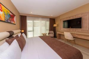 Katil atau katil-katil dalam bilik di 38 Hotel