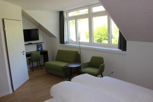 TV o dispositivi per l'intrattenimento presso Seehotel Delphin