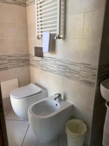 Koupelna v ubytování B&B Gli Archi