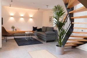 Posezení v ubytování Wenkheimer Hof Ferienwohnung