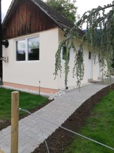 Ogród w obiekcie Ferienhaus Am-moore