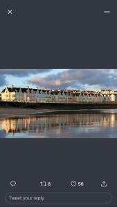 a screenshot of a picture of a train at 46 west strand avenue in Portrush