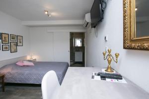 TV a/nebo společenská místnost v ubytování Apartment Roje