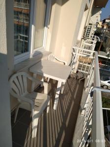 Balcon ou terrasse dans l'établissement LAZAROS APARTMENTS