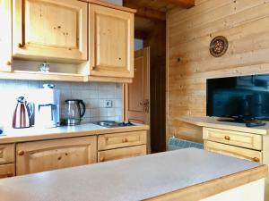 A kitchen or kitchenette at Appartements Futtertrögl