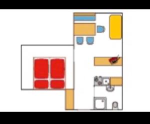 The floor plan of Appartements Futtertrögl