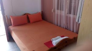 Postel nebo postele na pokoji v ubytování AGATHA appartments PALIOURIA