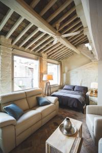 Posezení v ubytování La Suite del Borgo