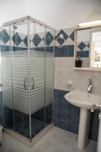 Vannituba majutusasutuses Studios Vythos
