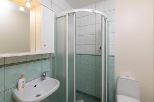 Koupelna v ubytování Promenaadi Villa + 16 fotografií