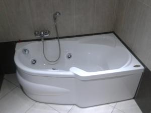 Koupelna v ubytování Green Hotel Ninfa