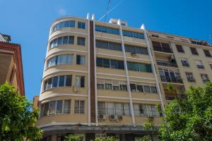 Budynek, w którym mieści się apartament