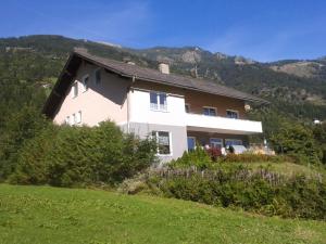 een huis aan de zijkant van een heuvel bij Haus Kolbnitz in Unterkolbnitz