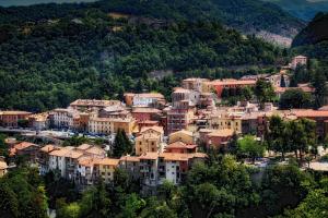 Letecký snímek ubytování Albergo Ristorante Terme