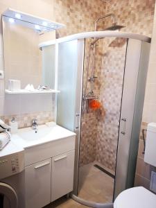 Ванная комната в APARTMANI "ZUKA"
