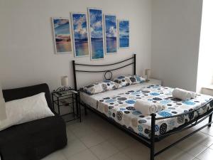 Postel nebo postele na pokoji v ubytování B&B "il Vicoletto"
