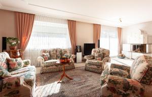 Posezení v ubytování Hotel Petra