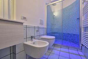 A bathroom at Villa Gelsomina