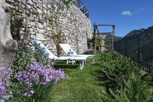 A garden outside Villa Gelsomina