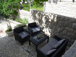Posezení v ubytování Apartments Anita