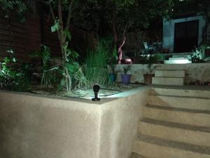Vonkajšia záhrada v ubytovaní Corfu Pelekas Apartment