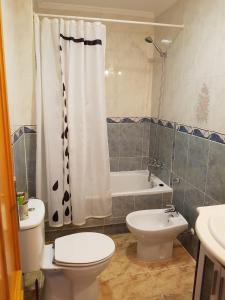 Amber Family Apartment tesisinde bir banyo