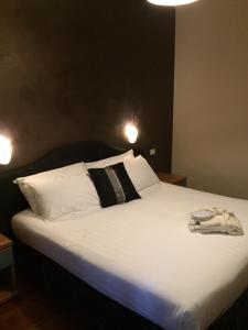 Postel nebo postele na pokoji v ubytování Hotel delle Terme & Spa