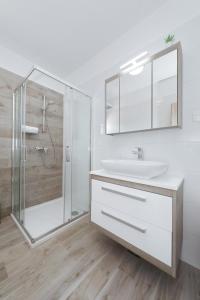 Koupelna v ubytování Villa Silver