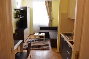 Kuchyňa alebo kuchynka v ubytovaní Apartment Vikroria - Hálkova 5