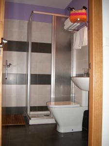 Koupelna v ubytování Casa Rural Arriortua