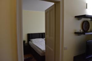 Posteľ alebo postele v izbe v ubytovaní Apartment Vikroria - Hálkova 5