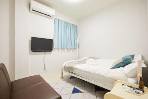 Μια τηλεόραση ή/και κέντρο ψυχαγωγίας στο Mitsuba Guest House