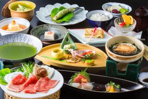 日式旅馆内部或周边提供的食物